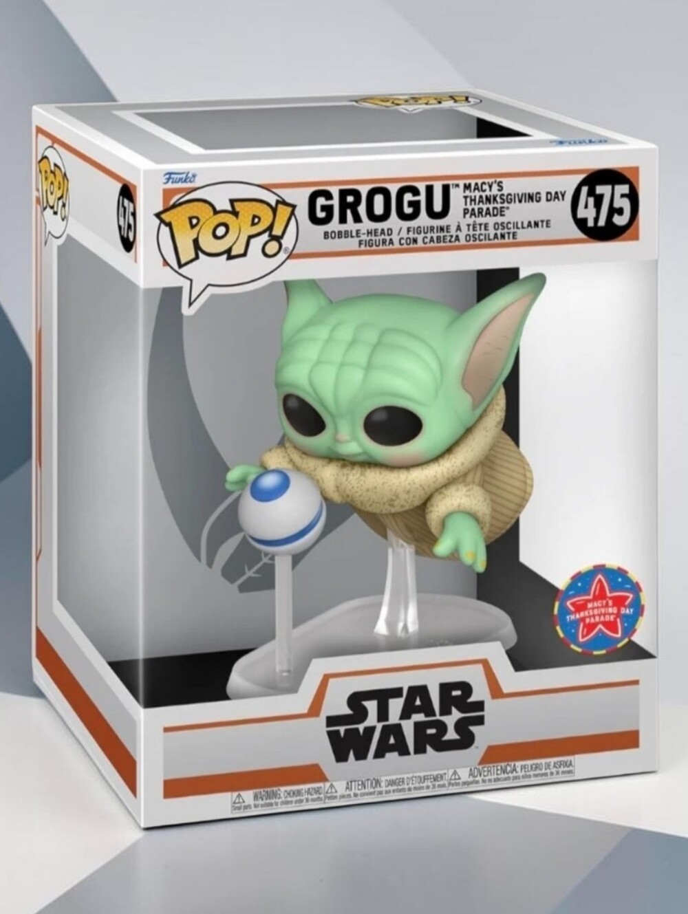 Funko Pop! Grogu Macy's Thanksgiving Parade, Star Wars #475 #MISC6